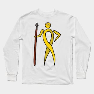 Military Warrior Long Sleeve T-Shirt